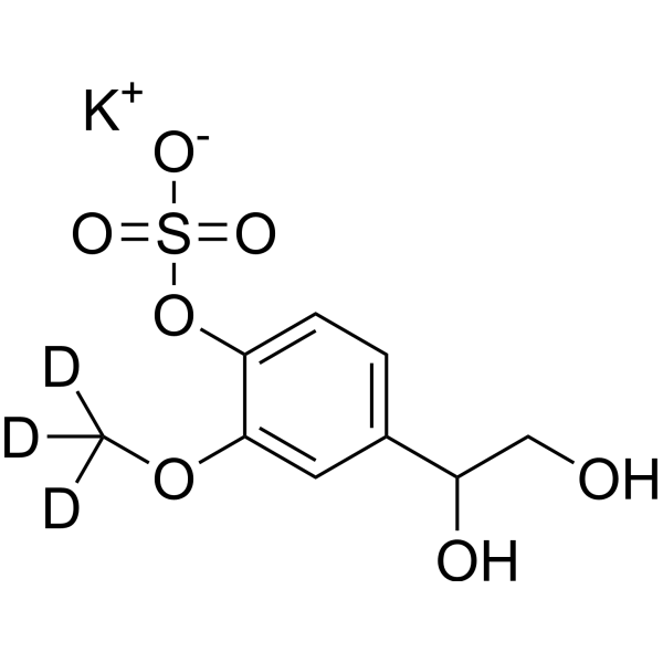 3-Methoxy-4-Hydroxyphenylglycol sulfate-d3 474909-54-1